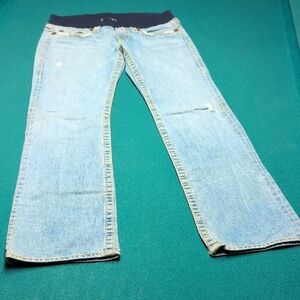 True Religion Maternity Light Blue Boot Cut Jeans